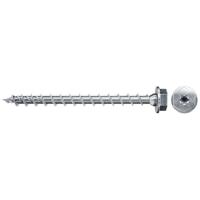 Fischer 566378 PowerFast II Zeskant houtschroeven 10 mm 120 mm Interne vertanding Staal Galvanisch verzinkt 50 stuk(s)