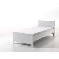 Leen Bakker - Vipack Bed Erik - 77x95,8x206,8 Cm - MDF - Wit - 206.8x95.8x77 Cm
