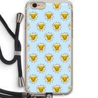 Leeuwenkoppen: iPhone 6 PLUS / 6S PLUS Transparant Hoesje met koord
