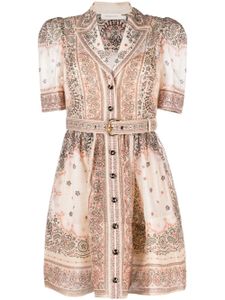 ZIMMERMANN robe-chemise Matchmaker à imprimé cachemire - Tons neutres