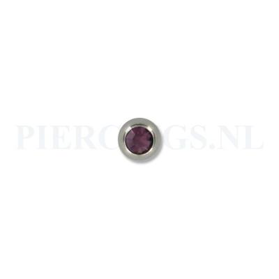 Balletje 1.6 mm paars