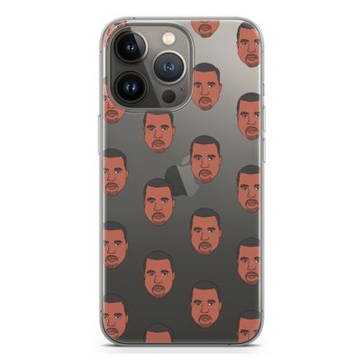 Kanye Call Me?: iPhone 13 Pro Transparant Hoesje