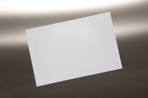 Maul magneetbladen, ft 20 x 30 cm,  blister van 1 stuk, wit