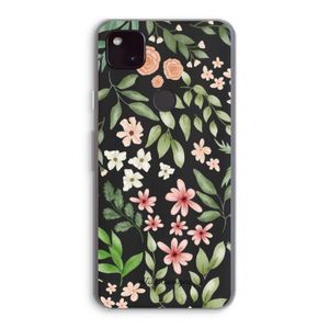 Botanical sweet flower heaven: Google Pixel 4a 5G Transparant Hoesje