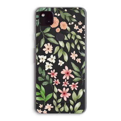 Botanical sweet flower heaven: Google Pixel 4a 5G Transparant Hoesje