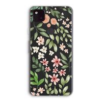 Botanical sweet flower heaven: Google Pixel 4a 5G Transparant Hoesje