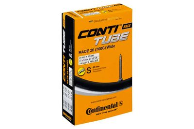 Continental Race 28" Wide 700x25/32C Presta Binnenband 60mm Continental Race 28" Wide 700x25/32C Presta Binnenband 60mm