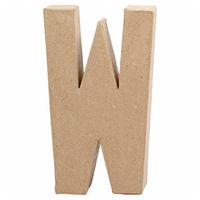 Creativ Company Letter papier-maché - w, 20,5cm