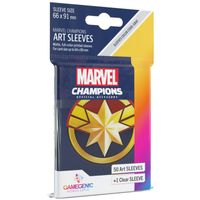Marvel Champions - Captain Marvel Art sleeves Sleeve - thumbnail