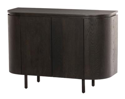 Livingfurn Dressoir 'Tobago' Eiken, 115cm, kleur Espresso