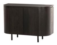Livingfurn Dressoir 'Tobago' Eiken, 115cm, kleur Espresso