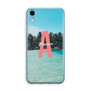 Pacific Dream: iPhone XR Transparant Hoesje