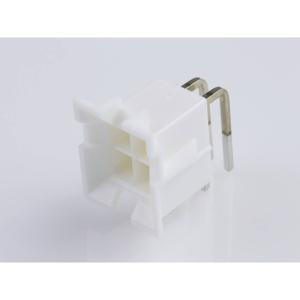 Molex 15246043 Female header, inbouw (standaard) Totaal aantal polen: 4 Inhoud: 1 stuk(s) Tray