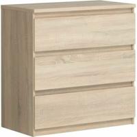 Ladekast Chelsea 111,9 x 100,7 x 77 cm Bruin - thumbnail