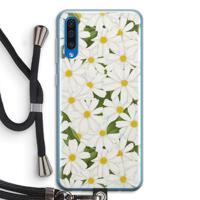 Summer Daisies: Samsung Galaxy A50 Transparant Hoesje met koord - thumbnail