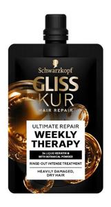 Schwarzkopf Gliss Kur Ultimate Repair Weekly Therapy Haarmasker - 50 ml