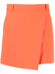 Patrizia Pepe short Essential en crêpe - Orange