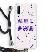 GRL PWR: Huawei P Smart Pro Transparant Hoesje met koord