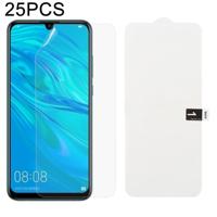 25 stuks zachte hydrogel film volledige dekking front beschermer met alcohol katoen + kraskaart voor Huawei Maimang 8/P Smart + 2019