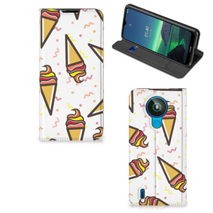 Nokia 1.4 Flip Style Cover Icecream