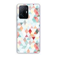 Gekleurde driehoekjes pastel: Xiaomi 11T Pro Transparant Hoesje