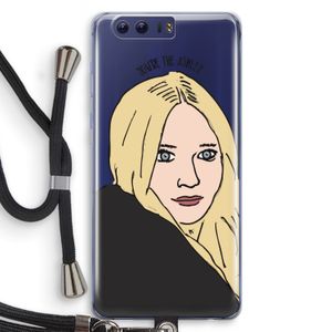 Ashley: Honor 9 Transparant Hoesje met koord