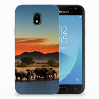Samsung Galaxy J3 2017 | TPU Hoesje | Olifanten