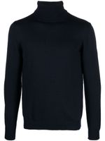 Roberto Collina roll-neck merino wool jumper - Bleu - thumbnail