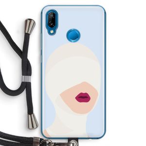 Incognito: Huawei P20 Lite Transparant Hoesje met koord