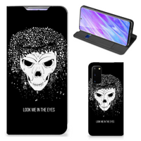 Mobiel BookCase Samsung Galaxy S20 Skull Hair - thumbnail