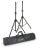 Gravity SS 5211 B SET 1 speakerstatievenset met draagtas (aluminium)