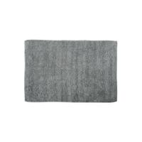 MSV Badkamerkleedje/badmat voor op de vloer - grijs - 45 x 70 cm - Badmatjes - thumbnail