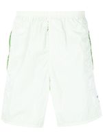 Stone Island short de sport à logo imprimé - Vert