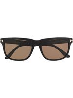 TOM FORD Eyewear lunettes de soleil Morgan à monture carrée - Noir - thumbnail