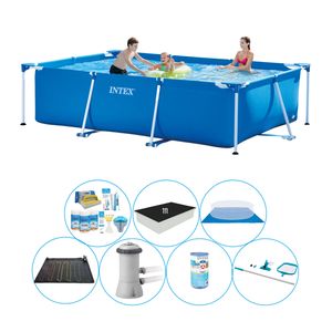 Intex Frame Pool Rechthoekig 300x200x75 cm - Zwembad Comfort Pakket