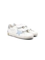 Golden Goose Kids baskets Superstar à attache scratch - Blanc