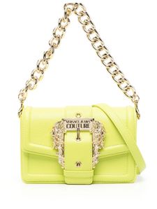Versace Jeans Couture sac porté épaule à boucle Baroque - Vert