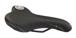 Selle Bassano Zadel Selle Bassano Volare hybride unisex 280 x 150 zwart