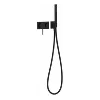 Douchekraan met handdouche Tres 3V | Inbouw | Mengkraan | Excl.Inbouwdeel | 3-weg | Rond | Zwart mat Douchekraan met handdouche Tres 3V | Inbouw | Mengkraan | Excl.Inbouwdeel | 3-weg | Rond | Zwart mat