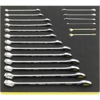 Stahlwille 96838778 TCS 13A/19 Ring-steeksleutelset 8 - 19 mm