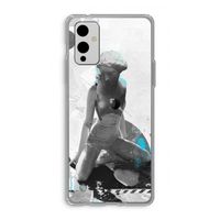 I will not feel a thing: OnePlus 9 Transparant Hoesje