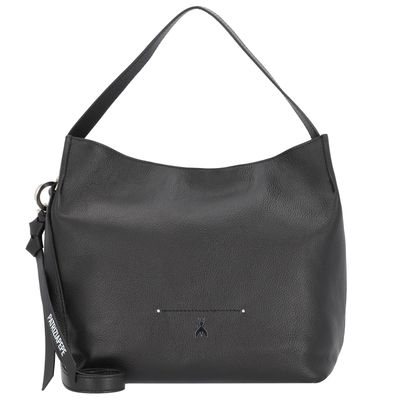 Patrizia Pepe hobo shoulder bag-Black