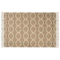 Beliani - ORENCIK - Laagpolig vloerkleed - Beige - 200 x 300 cm - Jute