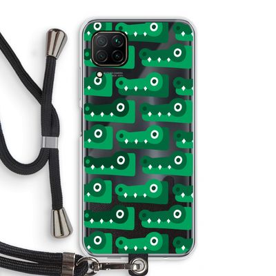Crocs: Huawei P40 Lite Transparant Hoesje met koord