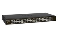 NETGEAR GS348 Unmanaged Gigabit Ethernet (10/100/1000) 1U Zwart - thumbnail