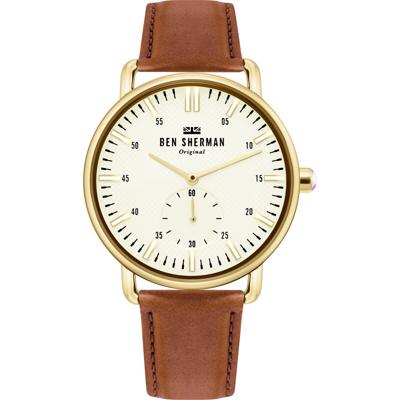 Ben Sherman WB033TG (Ø 43 mm) Heren horloge