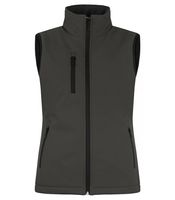 Clique 020959 Padded Softshell Vest Lady - Donkergrijs - M