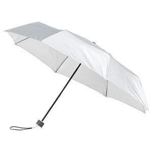 Minimax Paraplu handopening 97 cm polyester lichtgrijs