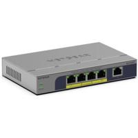 NETGEAR GS105PP Unmanaged Gigabit Ethernet (10/100/1000) Power over Ethernet (PoE) Bureaublad-/wandm NETGEAR GS105PP Unmanaged Gigabit Ethernet (10/100/1000) Power over Ethernet (PoE) Bureaublad-/wandm