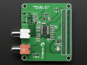 Adafruit HB-DACP-RCA development board accessoire Groen, Zilver